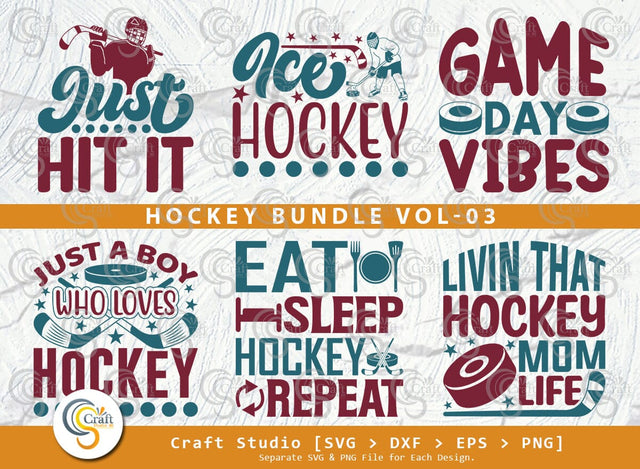 Hockey SVG Bundle, Hockey Player Svg, Hockey Game Svg, Hockey Saying Svg, Hockey Quotes, Hockey Cutting File SVG ETC Craft 