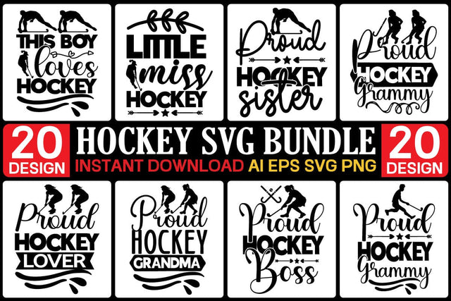 Hockey svg bundle SVG designmaster24 