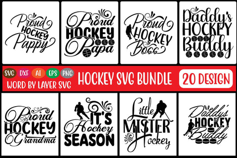 Hockey SVG Bundle SVG MStudio 