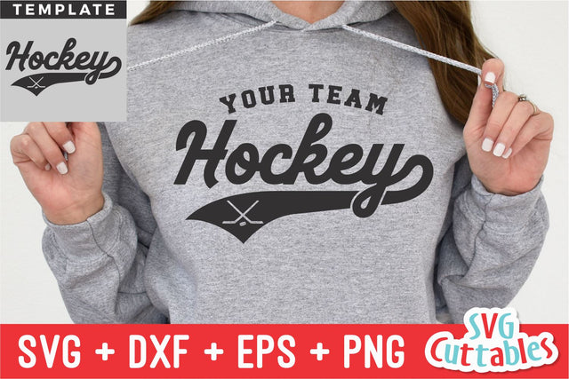 Hockey svg - Hockey Cut File - Hockey Template 0020 - svg - eps - dxf - Hockey Team - Silhouette - Cricut Cut File - Digital File SVG Svg Cuttables 
