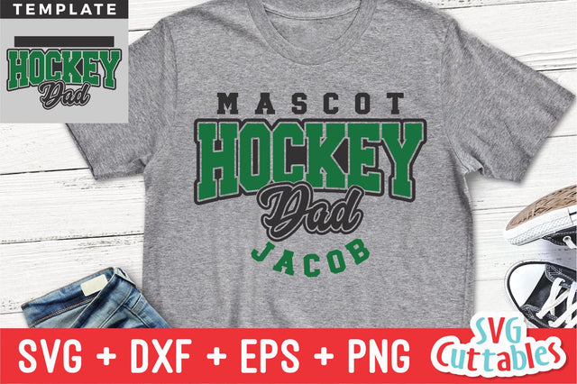 Hockey svg - Hockey Cut File - Hockey Template 0022 - svg - eps - dxf - Hockey Team - Silhouette - Cricut Cut File - Digital File SVG Svg Cuttables 