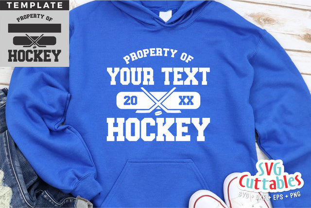 Hockey svg - Hockey Cut File - Hockey Template 0023 - svg - eps - dxf - Hockey Team - Silhouette - Cricut Cut File - Digital File SVG Svg Cuttables 