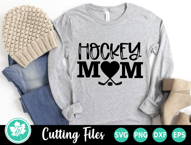 Hockey SVG | Hockey Mom Shirt SVG TrueNorthImagesCA 