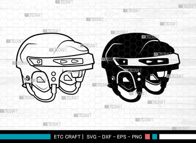 Hockey SVG, Hockey SVG, Ice Hockey Svg, Hockey Sticks Svg, Hockey Helmet Svg, Hockey Puck Svg, Hockey SVG ETC Craft 