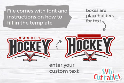 Hockey SVG | Hockey Template 0012 | Shirt Design SVG Svg Cuttables 