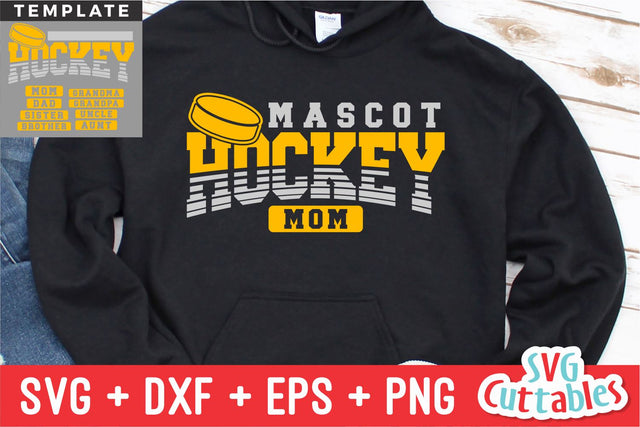 Hockey SVG | Hockey Template 007 | Shirt Design SVG Svg Cuttables 