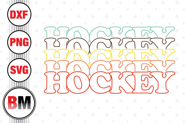 Hockey SVG, PNG, DXF Files SVG BMDesign 