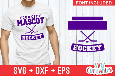 Hockey Template 001 SVG Svg Cuttables 