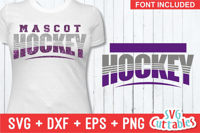Hockey Template 003 Svg Cuttables 