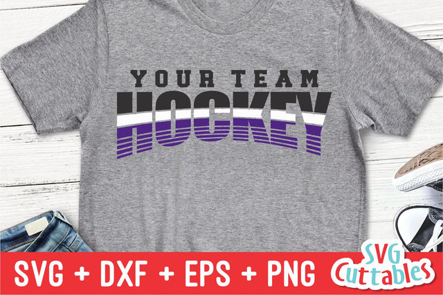 Hockey Template 004 Svg Cuttables 