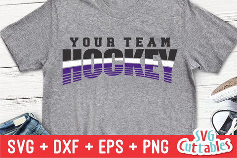 Hockey Template 004 Svg Cuttables 