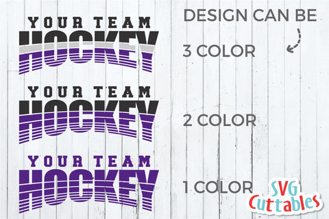 Hockey Template 004 Svg Cuttables 