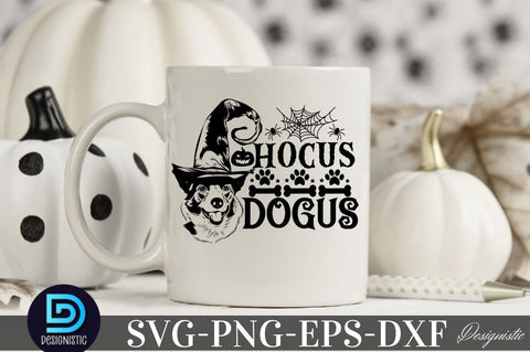 Hocus dogus, Halloween Dog SVG SVG DESIGNISTIC 