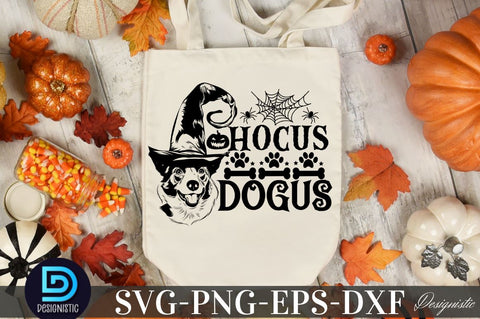 Hocus dogus, Halloween Dog SVG SVG DESIGNISTIC 