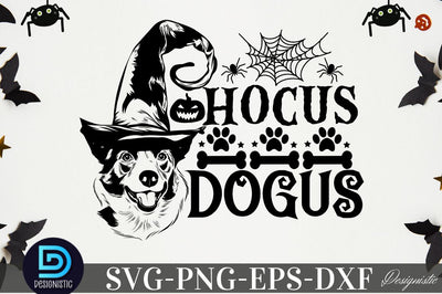 Hocus dogus SVG SVG DESIGNISTIC 