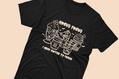 Hocus focus I need coffee to focus, Coffee Halloween svg SVG dadan_pm 