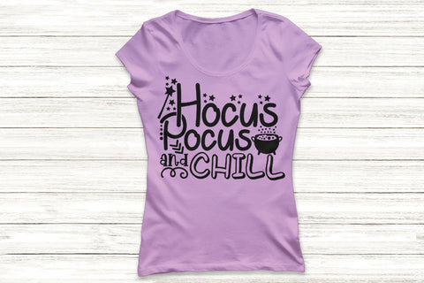 Hocus Pocus And Chill| Halloween SVG Cutting Files. SVG CosmosFineArt 