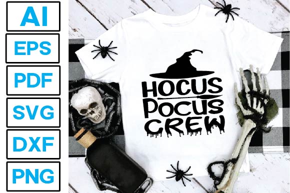 Hocus Pocus Crew SVG Craftlabsvg24 