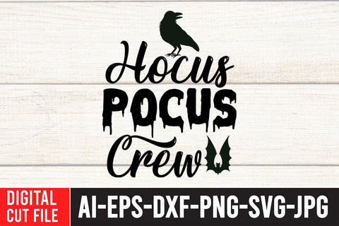 Hocus Pocus Crew SVG Cut File SVG BlackCatsMedia 