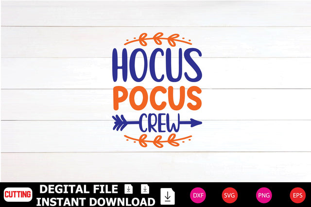 Hocus Pocus Crew SVG Shahin alam 