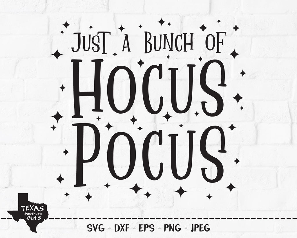 Hocus Pocus | Halloween SVG - So Fontsy