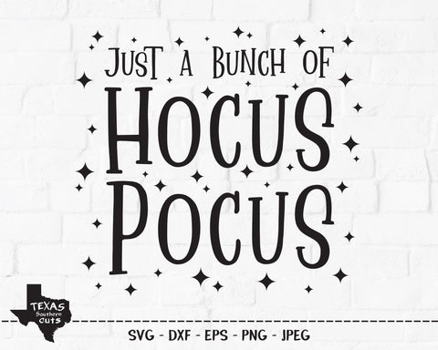Hocus Pocus | Halloween SVG SVG Texas Southern Cuts 