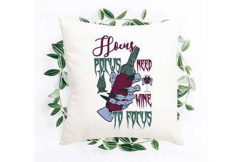 Hocus Pocus I Need Wine to Focus Sublimation Sublimation Jagonath Roy 