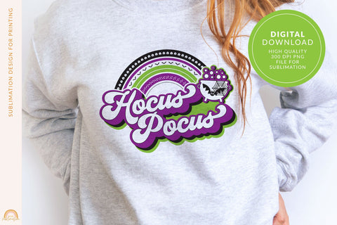 Hocus Pocus Sublimation Design Halloween File HM Sublimation Pixel Sublimation 