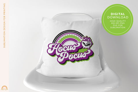 Hocus Pocus Sublimation Design Halloween File HM Sublimation Pixel Sublimation 