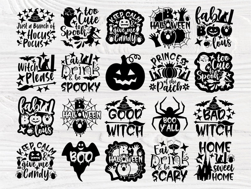 Hocus Pocus SVG Bundle, Halloween Svg, Fall Shirts - So Fontsy