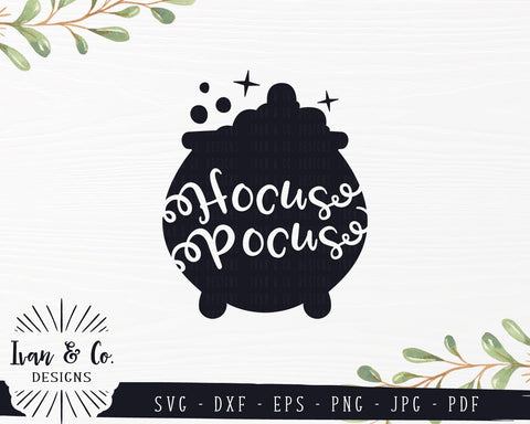 Hocus Pocus SVG Files | Cauldron | Halloween | Witch Potion | Brew SVG (851154571) SVG Ivan & Co. Designs 