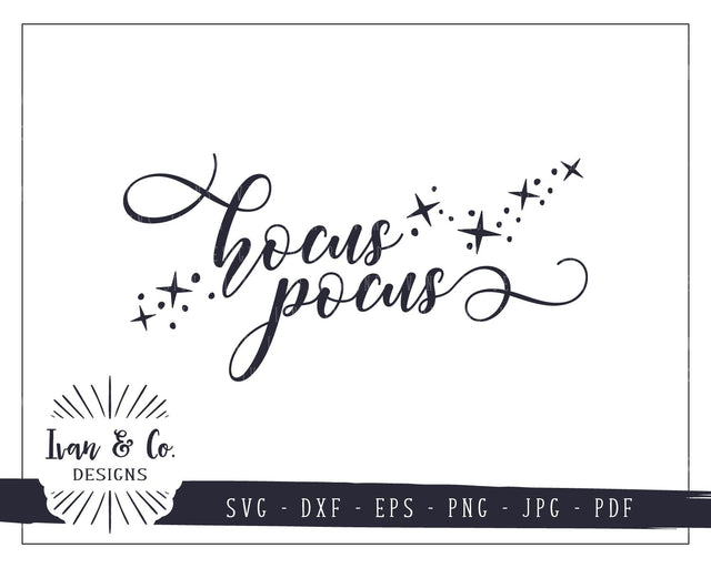 Hocus Pocus SVG Files | Halloween SVG (806405914) SVG Ivan & Co. Designs 
