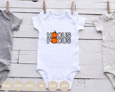 Hocus Pocus Svg, Halloween Cut file, Pumpkin, Witch Svg, Halloween Svg, Png, Fall, Svg Designs, Cricut, Svg for Shirts, Dxf, Halloween quote SVG BogeliaVector 