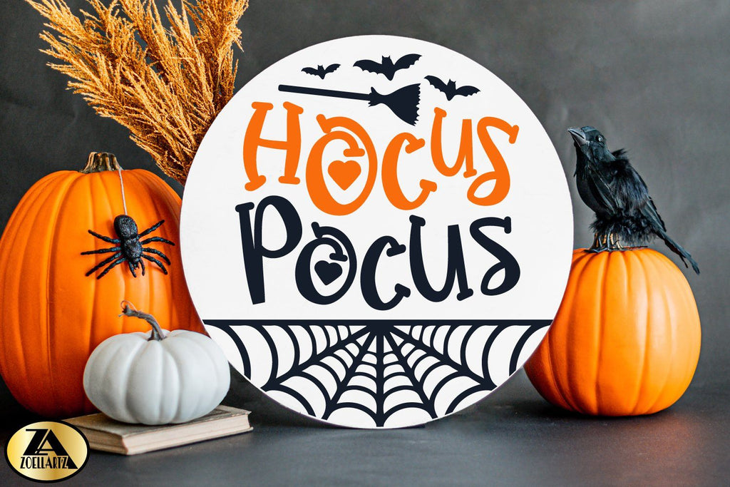 Hocus Pocus SVG Halloween Quotes SVG Spooky Witch Sign SVG - So Fontsy