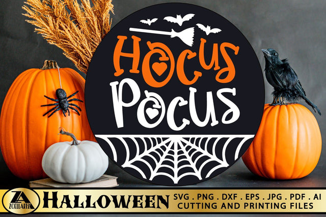Hocus Pocus SVG Halloween Quotes SVG Spooky Witch Sign SVG SVG zoellartz 