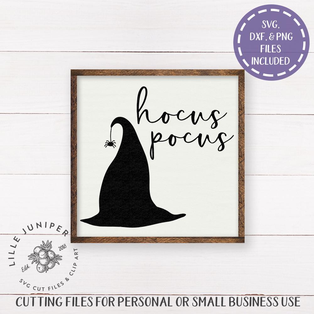 Hocus Pocus SVG | Halloween Sign SVG | Farmhouse Sign Design - So Fontsy