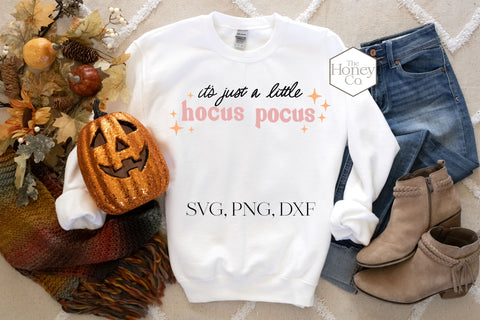 Hocus Pocus SVG PNG DXF Hand Lettered Halloween SVG The Honey Company 