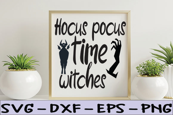 Hocus pocus time witches SVG thesvgfactory 