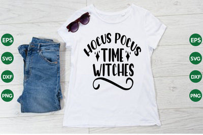Hocus pocus time witches SVG thesvgfactory 