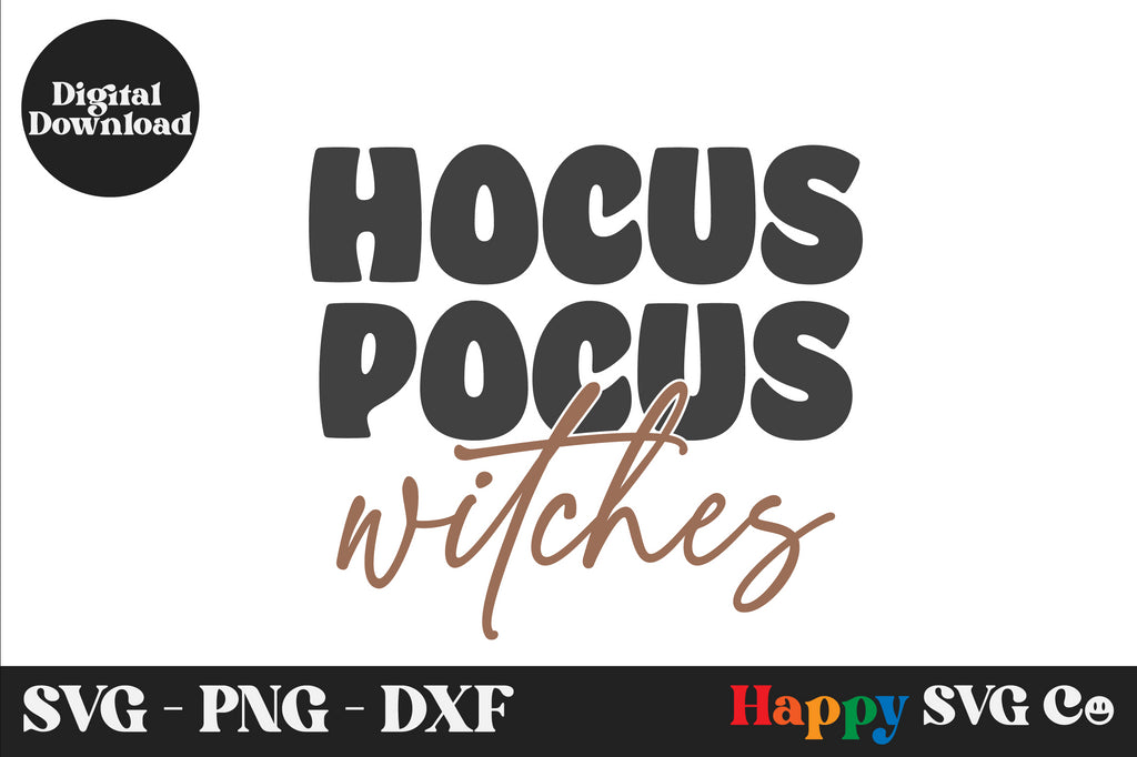 Hocus Pocus Witches Svg Halloween Design So Fontsy