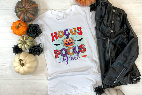 Hocus Pocus Y'all | Halloween Sublimation Design Sublimation CraftLabSVG 