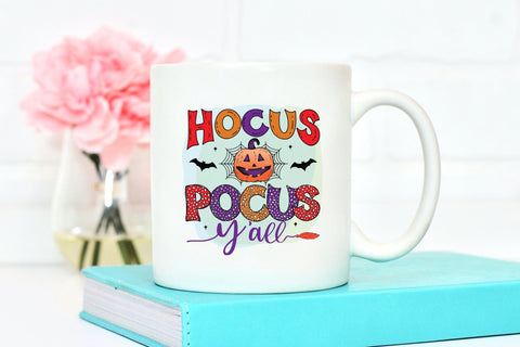 Hocus Pocus Y'all | Halloween Sublimation Design Sublimation CraftLabSVG 