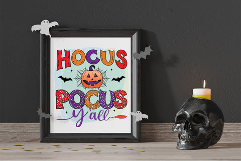 Hocus Pocus Y'all | Halloween Sublimation Design Sublimation CraftLabSVG 