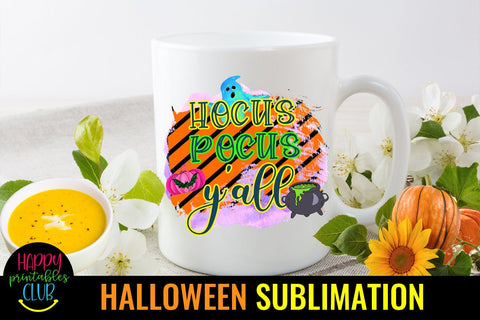 Hocus Pocus Y'All -Halloween Sublimation-Halloween PNG Sublimation Happy Printables Club 