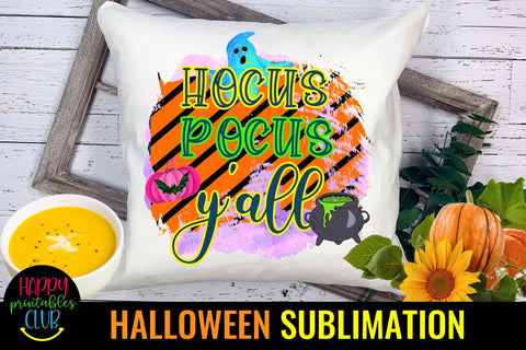 Hocus Pocus Y'All -Halloween Sublimation-Halloween PNG Sublimation Happy Printables Club 