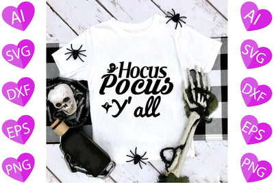 Hocus Pocus Y'all SVG CraftlabSvg29 