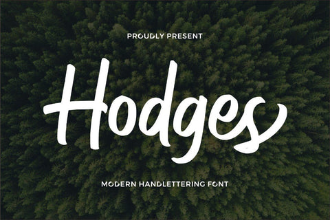 Hodges – Modern Handlettering Font Good Java 