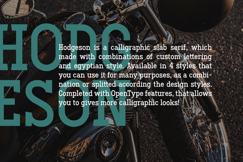Hodgeson Font Arterfak Project 