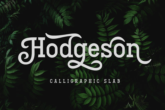 Hodgeson Font Arterfak Project 
