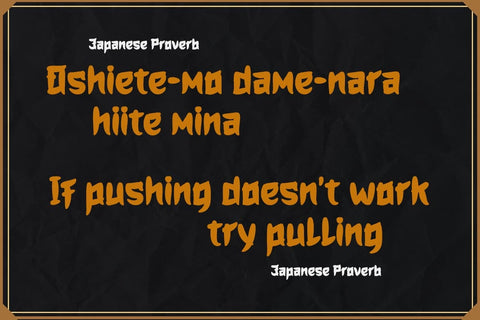 HOGATA - Japanese style font Font twinletter 